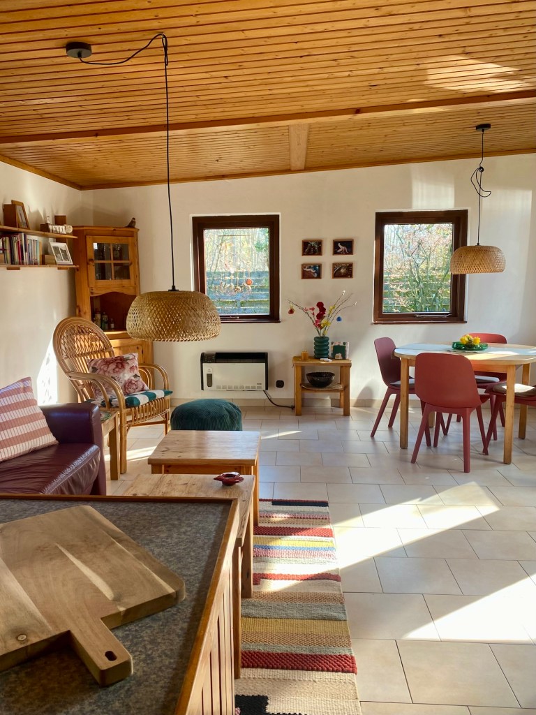 Blick von der Küche aus